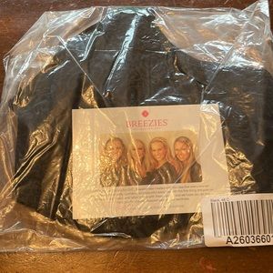 NWT Breezies Bra Black
